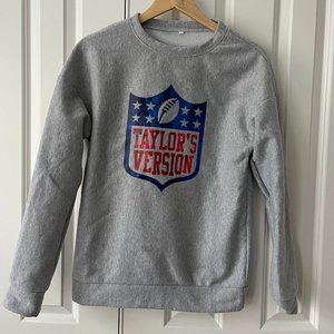 Taylor's Version Football Crewneck Sweatshirt